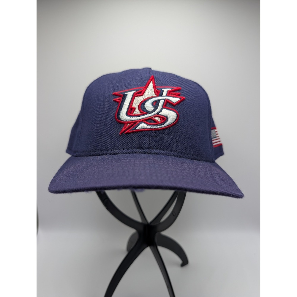 New Era 59FIFTY Team USA 2006 World Baseball Classic Fitted Hat 7 3/8 Navy Wool